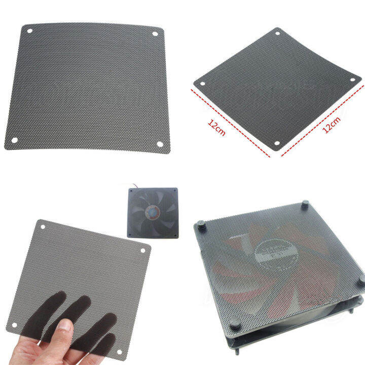 5pcslot-120mm-cuttable-black-pvc-pc-fan-dust-filter-dustproof-case-computer-mesh