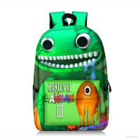 Garten of banban Backpack Stationery Student Kids Large Capacity Breathable Waterproof 3D Schoolbag For Women Men