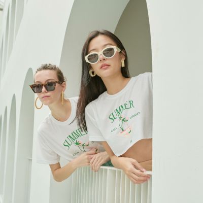 Casa De Verano T-shirt - The Summer Project / เสื้อยืด ซัมเมอร์ เสื้อสีขาว น่ารัก
