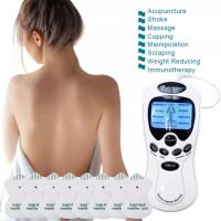 Beauty electronic pulse massager 8 modes 10 EMS acupuncture digital massager electric muscle stimulation acupuncture and moxibustion digital massager, electric muscle stimulator, neck and back pain equipment