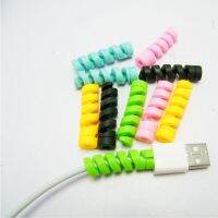 A10RXRLU Desk Accessories Data Line Holder Wrap Cord Wire Earphone Cable Organizer Desk Set Cable Protector 10pcs