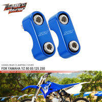 ที่ครอบมือจับแบบหนีบสำหรับ YAMAHA YZ 80 85 125 250 YZ85โลโก้ CNC YZ125ฝาหนีบ