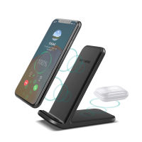 3 In 1 Qi Wireless Charger Stand for Apple Watch 7 SE 6 Airpods Pro 15W Fast Charging Dock Station For iPhone 13 12 11 XS XR X 8