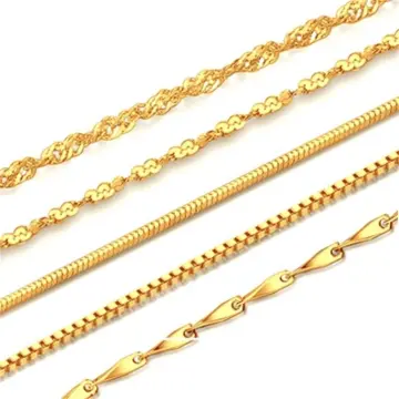 Gold plated 2025 chain 18k