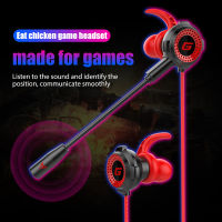 【 Cw】ชุดหูฟังสำหรับเล่นเกม G20 3.5มม. คอมพิวเตอร์โน๊ตบุ๊คสากลหูฟังแบบมีสายในหูหูฟังพร้อมไมโครโฟนสำหรับ Pubg PS4เกม