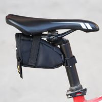 1 L High Capacity Bicycle Saddle Bag Rainproof Fabric MTB Road Bike Seatpost Rear Tail Storage Pouch Cycling Equipment