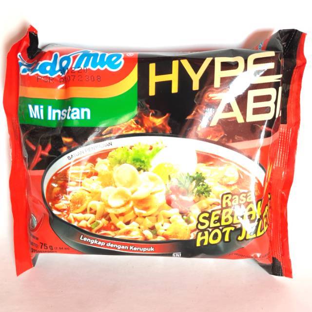 Indomie Hype Abis Mi Kuah Rasa Seblak Hot Jeletot 75 Gram Lazada