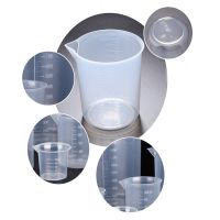 ；【‘； 10 Pieces/Pack Plastic Beaker Food Grade PP Measuring Cup