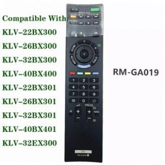 RM-GA019ใหม่ Original รีโมทคอนล RM-GA019สำหรับ รีโมทคอนล LCD LED รีโมทคอนล KLV-22BX300 KLV-26BX300 KLV-32BX300 KLV-22BX301 KLV-26BX301 KLV-32BX301 KLV-40BX401
