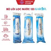 Bộ 3 lõi lọc nước 123 Karofi