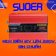 HÀNG MỚI 2023 Bộ kích điện 12VDC sang 220VAC suoer sin chuẩn 500W FPC