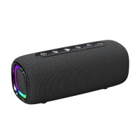 20W Dual Trumpet Wireless Bluetooth 5.1 Speaker RGB Light TWS Outdoor Portable Waterproof Muisc Player Subwoofer Boombox 4000mAh