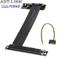 M.2 NVMe To PCI E X16 4.0 Extender Adapter Jumper For GPU Graphics Video Cards PCIe 4.0 X16 To M.2 Extension Cable ( M-Key SSD ) Cables