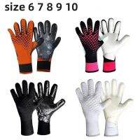 Adults Goalkeeper Gloves Goalie Gloves Thicken Latex Football Soccer Anti-slip Protection Soccer Children Man Goalie Gloves