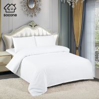 [Heimi Department Store] Socone ชุดเครื่องนอนควีนคุณภาพโรงแรมที่หรูหรา (1ผ้าปูที่นอนพอดี1ผ้าห่มผ้านวม2ปลอกหมอน) 4591