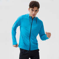 ARECON Hooded Man Jackets Gym Running Coat Sportswear Men S Sun Protection Jackets Coat Sports Jackets For Men Man Windbreaker