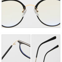 2021 Fashion Cermin Mata Round Jelly Color Transparent Trendy TR90 Frame Eyeglasses Anti Blue Light No Power Glasses