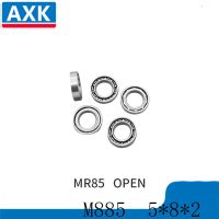 rodamiento 10pcs  cuscinetti Mr85  5x8x2  abec 7 Deep Groove Ball Bearing Miniature Bearing MR85/2 rolamentos Axles  Bearings Seals