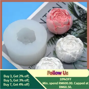 3D Large Rose Cake Silicone Mold Online