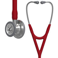 3M Littmann Diagnostic Stethoscope, Standard-Finish Chestpiece, Burgundy Tube, Stainless Stem and Headset, 27 inch, 6184 Burgundy Tube Machined Stainless Steel Chestpiece Stethoscope