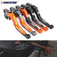 สำหรับ KTM RC125 125 Duke RC 125 DUKE 200 DUKE RC200 390 DUKE RC390 DUKE 250 2012-2022 รถจักรยานยนต์ CNC พับปรับเบรคคลัทช์คันโยกอุปกรณ์เสริม CNC อลูมิเนียมอัลลอยด์มือด้วยเลเซอร์โลโก้