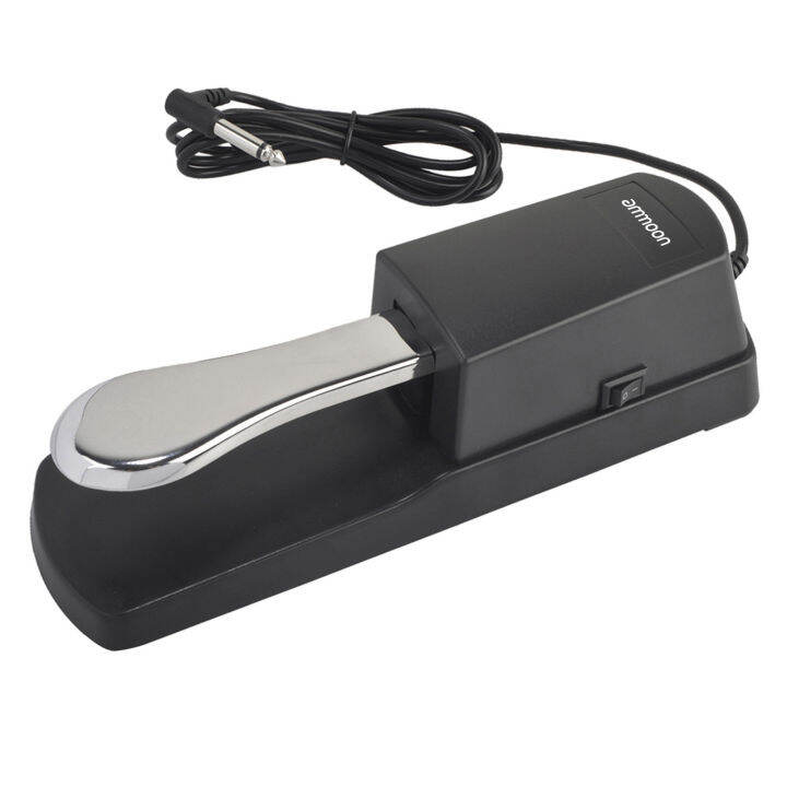 ammoon Universal Sustain Pedal for Digital Piano Electronic Keyboard Sustain Foot Pedal with
