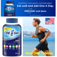 One A day Men Vitamin (300 Tablets)  วันอะเดย์ เมนส์มัลติวิตามินผู้ชาย