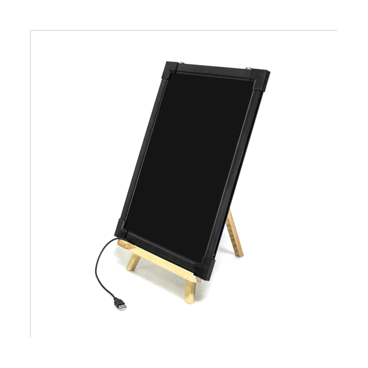 Dry Erase LED Board 30X40cm Erasable Writing Message Drawing Sign Board