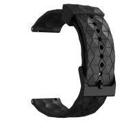 Suitable For 22MM 20MM Regular Smart Watch Universal Strap Football Pattern Silicone Sports Replacement Wristband Accessories