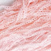 3 Meters Pink Embroidery Handicrafts Embroidered Net Lace Trim Ribbon Wedding/Birthday/Christmas Decorations 1cm Pipe Fittings Accessories