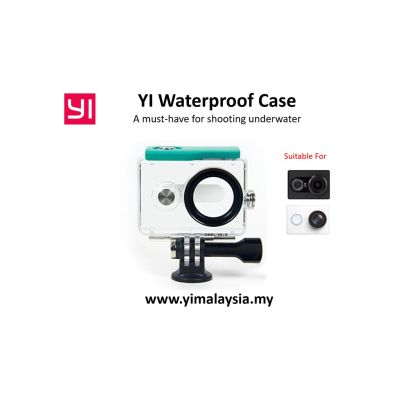YI Waterproof Case for YI 2K Action Camera Underwater Diving Snorkeling  First generation YI 2K Action Camera attachment