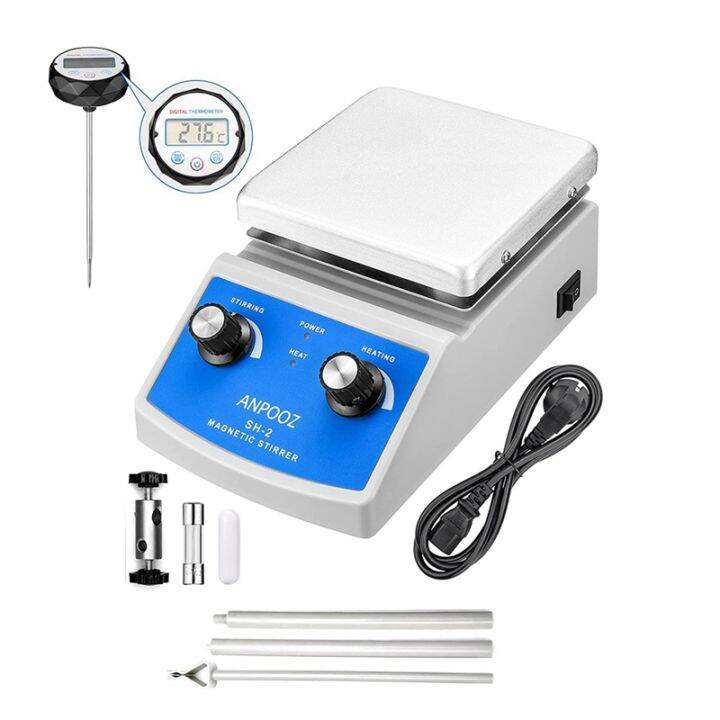 Stirrer Hot Plate with ,2000ML Mixing Capacity Hotplate Stirrer with Stir Bar