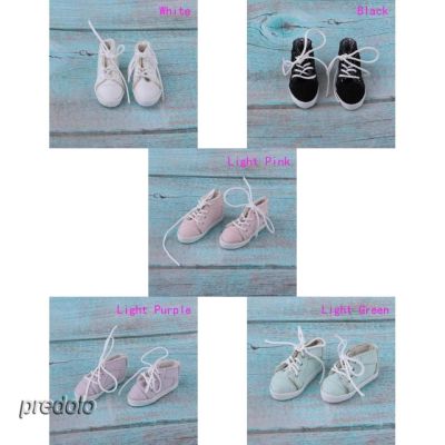 COD DSFGERERERER Fashion Lace Up Canvas Casual Shoes for 1/6 Blythe Doll Accs