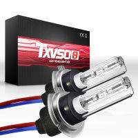 TXVSO8 2022 H7ซีนอน HID โคมไฟ35วัตต์55วัตต์หลอดไฟหน้ารถ12โวลต์4300พัน5000พัน6000พัน8000พัน10000พัน12000พันอัตโนมัติไฟหน้าหลอดไฟ