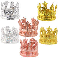 Rose Gold Silver Crown ฟอยล์มงกุฎลูกโป่งสวม Air Globos งานแต่งงานวันเกิดเจ้าหญิง Prince Decors Baby Shower-Zitao