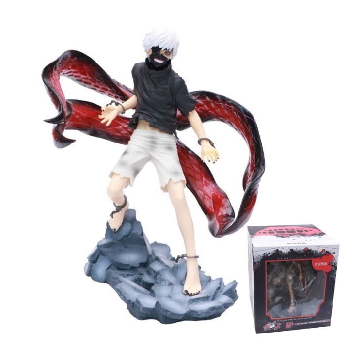 25cm phim hoạt hình Tokyo Ghoul hình Kaneki Ken Touka kirishima PVC Mô hình  nhân vật Kaneki Ken Thức Tỉnh bức tượng thế hệ của bóng tối  Lazadavn