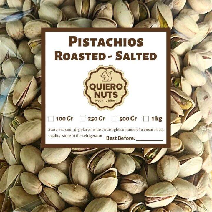 Pistachios Rosted Salted Usa 100g 250g 500g 1kg Lazada Ph