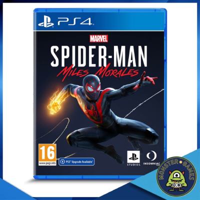 Spider-Man Miles Morales Ps4 Game แผ่นแท้มือ1!!!!! (Spiderman Miles Morales Ps4)(Spider man Ps4)(Spiderman Ps4)(Spiderman Miles Morale Ps4)