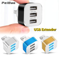 【ใหม่】ตัวขยายสัญญาณชาร์จ USB ในรถยนต์2.0ตัวแยก USB แบบขยาย3พอร์ตพร้อมไฟแสดงสถานะปลั๊กแอนด์เพลย์ฮับสำหรับสมาร์ทโฟนแบบ3 In 1