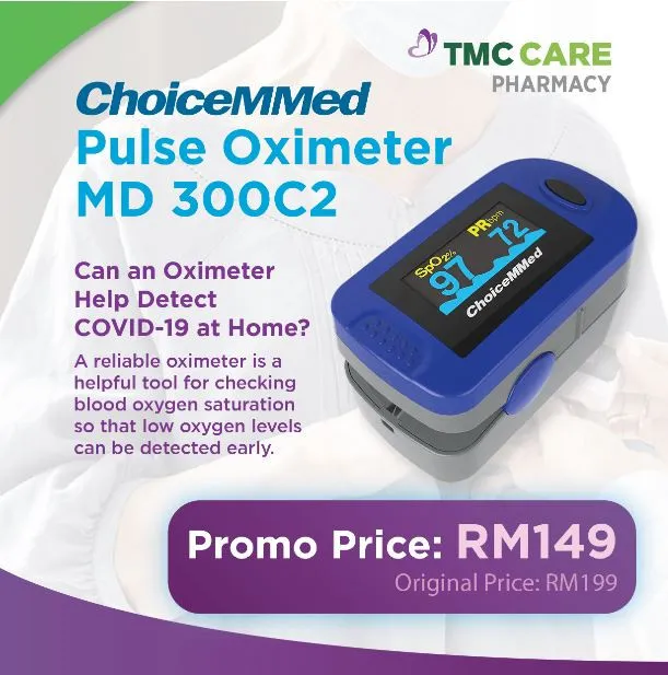 Choicemmed Pulse Oximeter [ MD300C2 ] Lazada