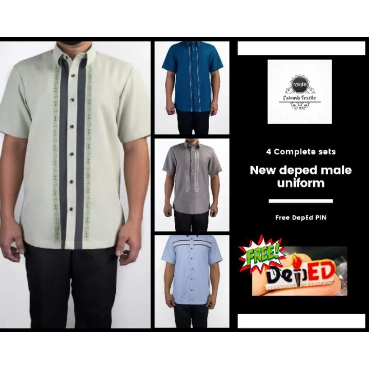 Limited-time offers New Dep-Ed National Male Teacher Uniform Complete ...