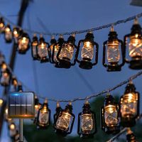 5/6.5M 30LED Outdoor Lamp LED Bulb Fairy String Lights Retro Decoration Waterproof Camping Tent Garland Garden Party Fairy Lamps Fairy Lights