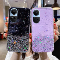 KOSLAM เคสโทรศัพท์กากเพชรแวววาวแฟชั่นหรูหราสำหรับ OPPO Reno10 10 Pro 10 Pro + Reno8 T 4G 5G Reno8 Z 5G Reno8 5G Reno8 Pro 5G Reno7 Z 5G Reno7 5G Reno7 Pro 5G G 6Z Reno6 6 Pro 5G Reno5 Pro 5G 2023ปลอกโทรศัพท์มือถือ TPU นิ่มสไตล์ใหม่มีในสต็อก