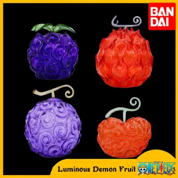 One Piece Devil Fruit GK Model Yami Yami no Mi Dolls Ace Flame-Flame  Collection Luffy Gum-Gum Fruit Luminous Decor Ornament Toys
