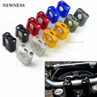 20212 Pieces CNC 22mm 28mm Off road Motorcycle Bar Clamps Handlebar risers Adapter for 78" 1-18 Pit Dirt motorbike