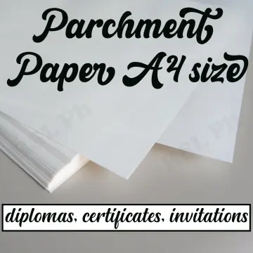 Printable Parchment Paper A4 size 70gsm for Diplomas, Certificates