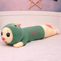 110cm Sausage Pig Plush Toys Long Stuffed Animals Kawaii Plushie Soft Dolls Sleep Pillow Baby Companion Birthday Gifts For Kids