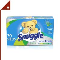 Snuggle : SGLORG-70* แผ่นหอมปรับผ้านุ่ม Plus Super Fresh Fabric Softener Dryer Sheets  Original 70 Count