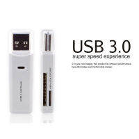 USB ขนาดเล็กสีขาว3.0 5Gbps ความเร็วสูงไมโคร SD/sdxc บัตร TF Mac OS