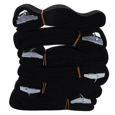 6PCS 2.5M Cargo Straps with Fastening Buckle for Car Roof Rack Bike Luggage Kayak Cargo Tie Down Strong Ratchet Belt